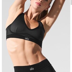 ALO Yoga Black Sports Bra
